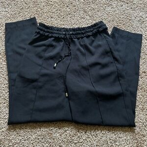 Zara black paperbag pants